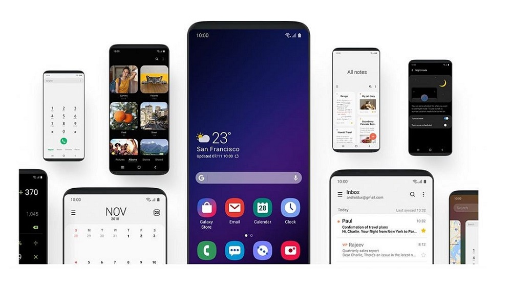 One ui 6.1 samsung. Оболочка Galaxy s10.