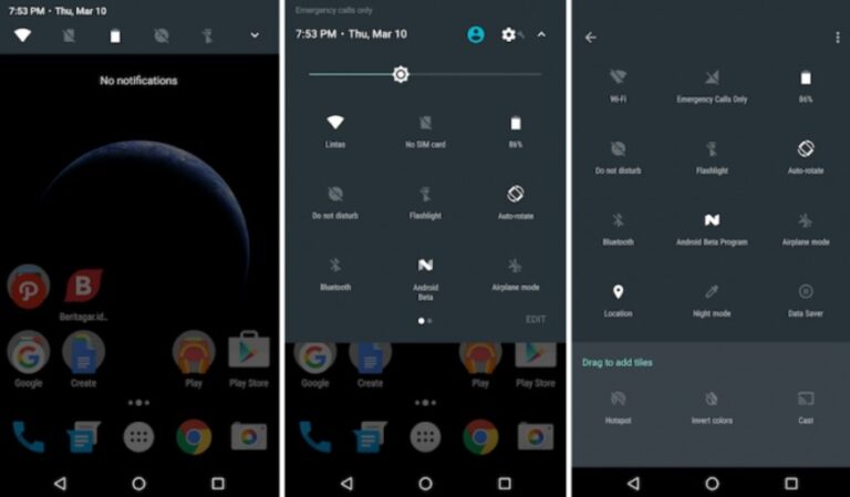 Android 7.0 – 7.1 (Nougat)