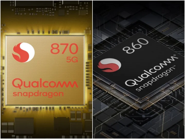 Snapdragon 860 VS 870