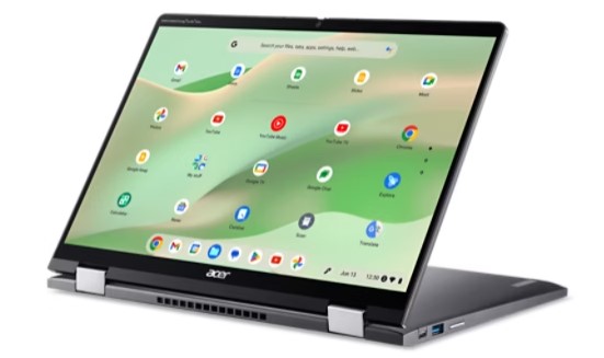 Laptop Chromebook Terbaik 2024 Acer Spin 714