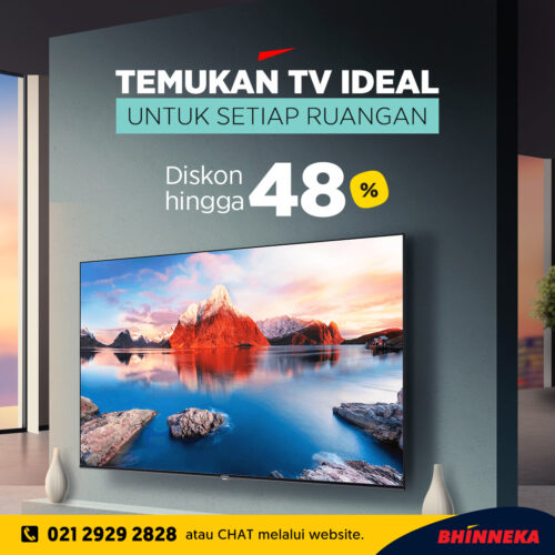 Promo TV Murah All Brand Diskon hingga 48%