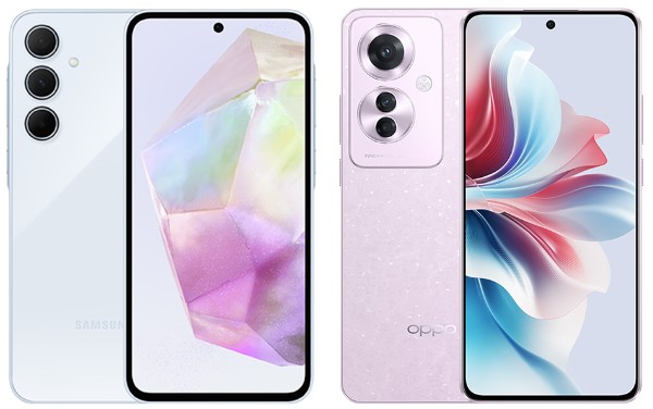 Samsung A35 vs OPPO Reno11 F