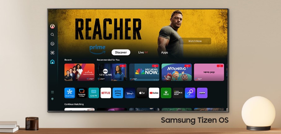 Samsung Smart TV dengan Tizen OS