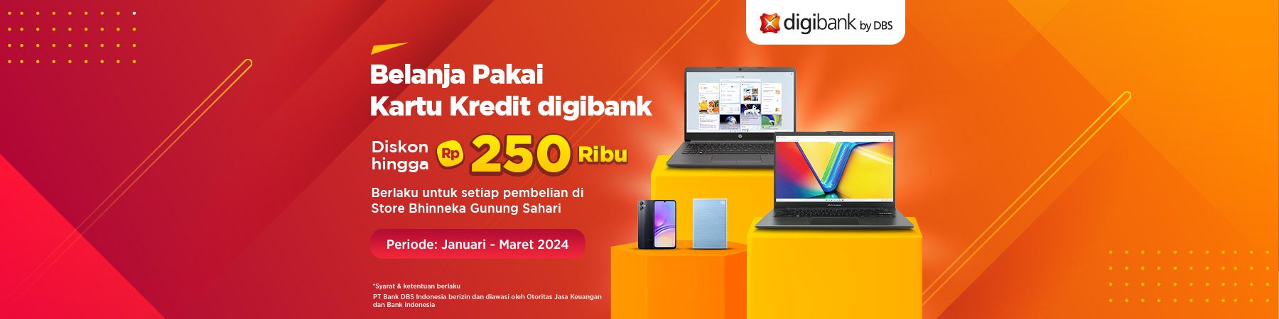 Belanja Pakai Kartu Kredit Digibank By DBS