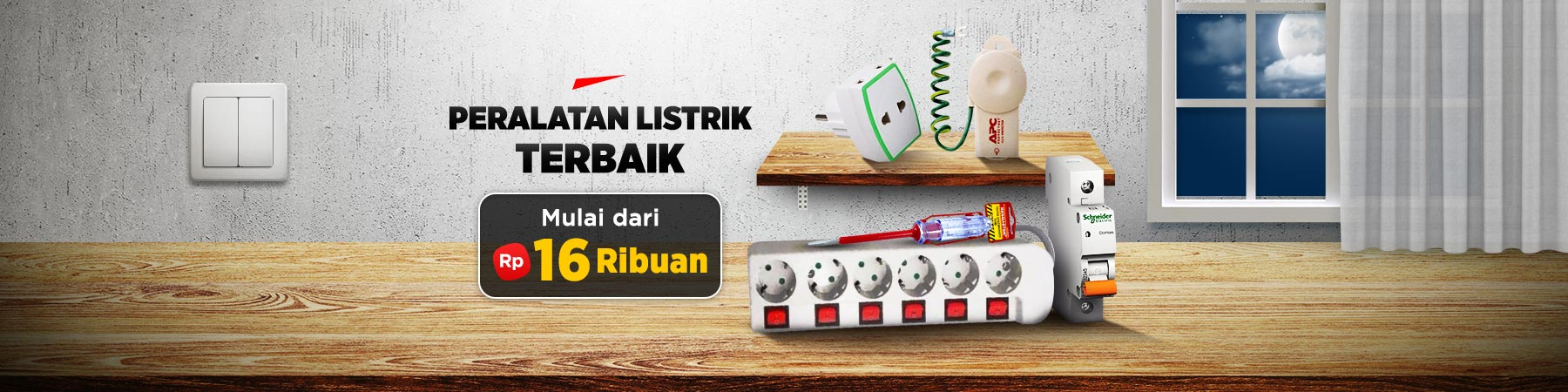 √ Promo Peralatan Listrik Murah Terbaik Mulai Rp 16 Ribuan