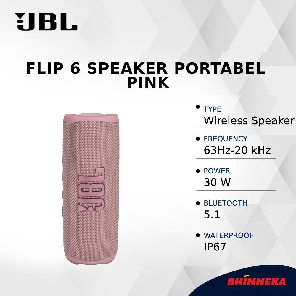 JBL Flip 6 Speaker Portabel